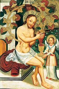 Христос - Лоза истинная. ХVIII в.