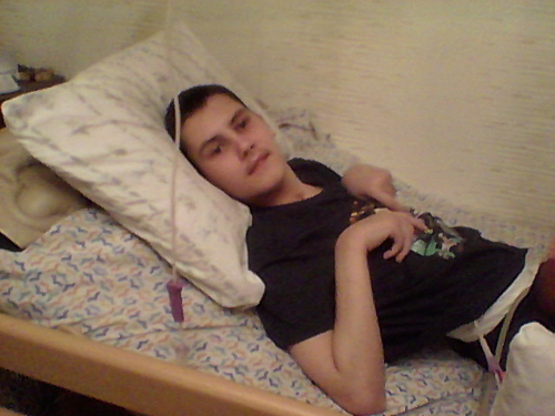 Евгений Филиппов после падения 21.11.2011