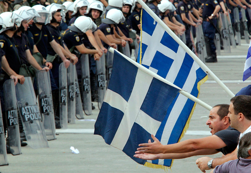 кризис в Греции