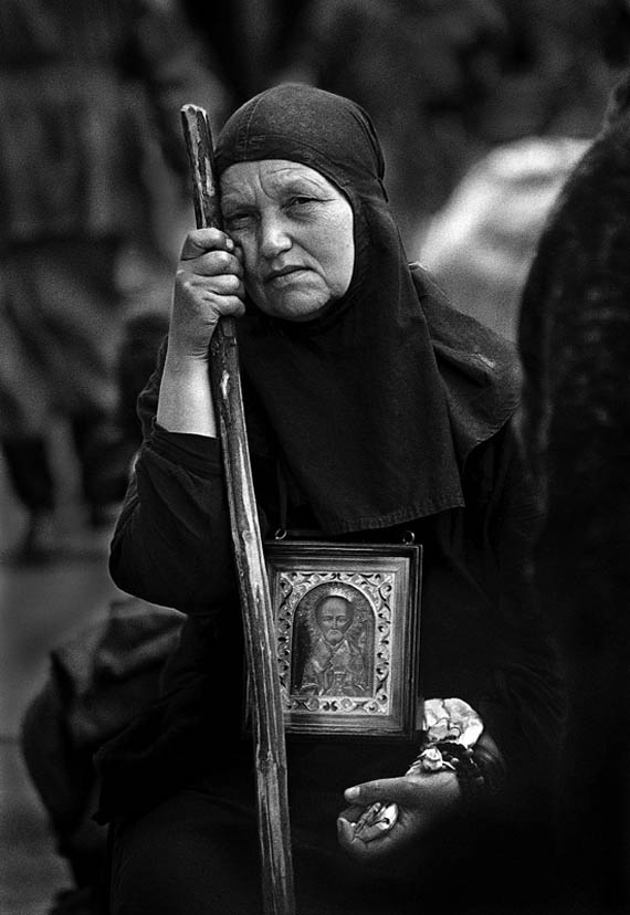 Фото Сергея Склярова. Великорецкий крестный ход. Портрет женщины