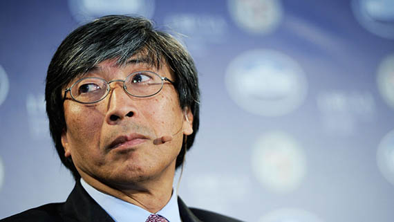 LOS ANGELES, CA - MARCH 22: CEO of Abraxis Health Institute Patrick Soon-Shiong during a Urban Economic Forum co-hosted by White House Business Council and U.S. Small Business Administration at Loyola Marymount University on March 22, 2012 in Los Angeles, California. Topics discussed at the forum included the Obama administration's support for policies that create private sector-jobs and future entrepreneurs. (Photo by Kevork Djansezian/Getty Images)