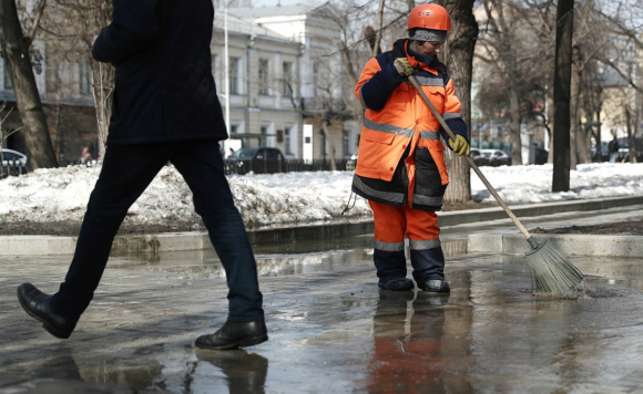 Тающий снег