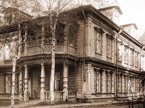 Москва. Староконюшенный переулок д.30. 1929 г. Здесь, в семье Ждановых, блаженная Матрона жила с 1942 по 1949 гг.