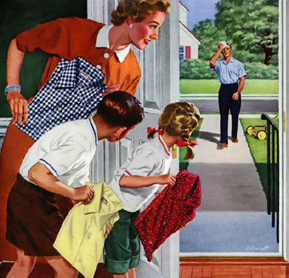1950s American family values