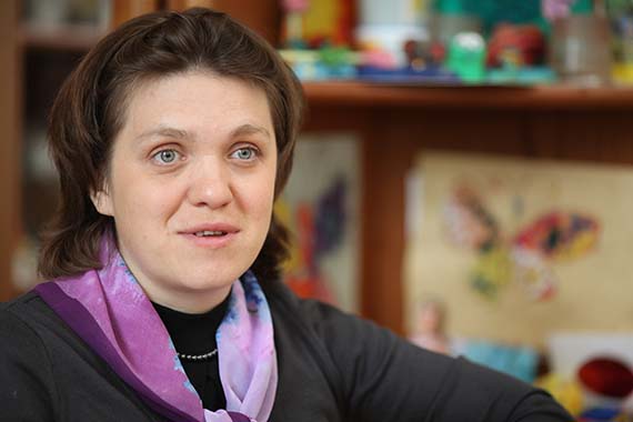 Ксении Коваленок, руководителю детского хосписа при Марфо-Мариинской обители Милосердия.