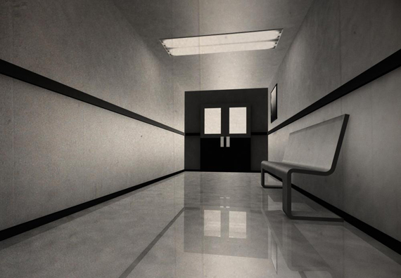 empty-corridor-with-black-doors