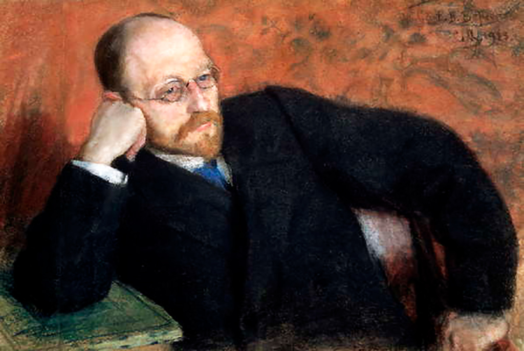 В. В. Вересаев. Портрет работы С. Малютина. 1919 г.