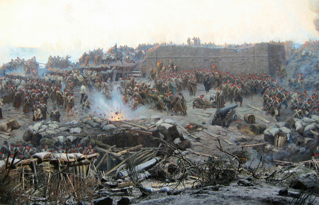 Франц Рубо. Панорама «Оборона Севастополя 1854—1855 гг.»
