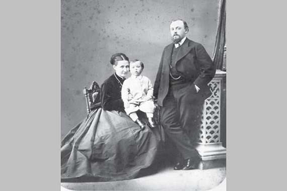 Фотография семьи Мамонтовых. XIX век