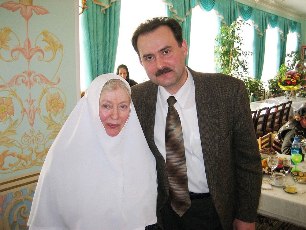 Матушка Анастасия с профессором Коханенко