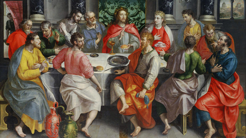 Мартин де Вос, «Тайная вечеря», 1560