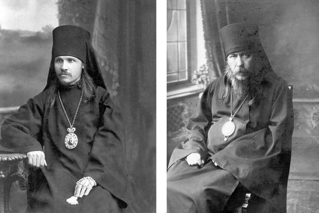 Епископ Владимиро-Волынский Фаддей (Успенский) и архиепископ Корнилий (Соболев)