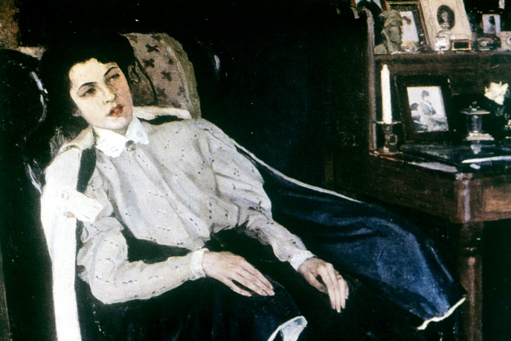 Портрет О.М. Нестеровой, дочери художника