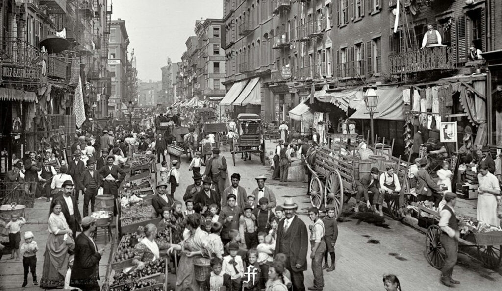 Нью-Йорк в начале 20 века