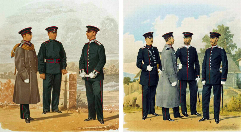 Студенты Императорской военно-медицинской академии в 1880-х годах
