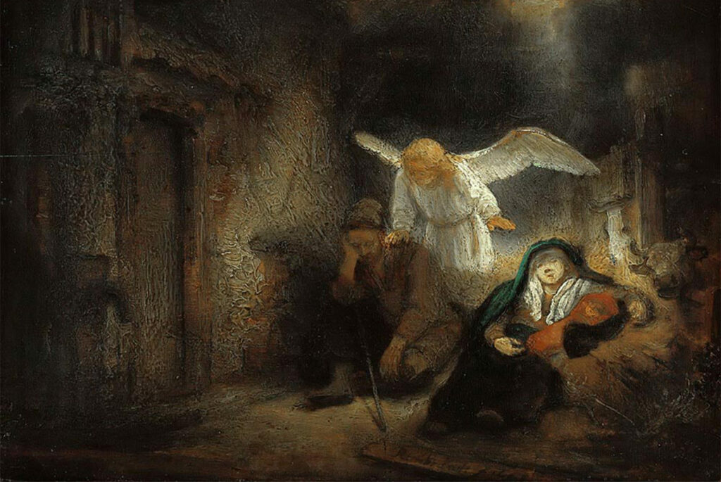 Сон Иосифа. Рембрандт Харменс ван Рей. 1645 год