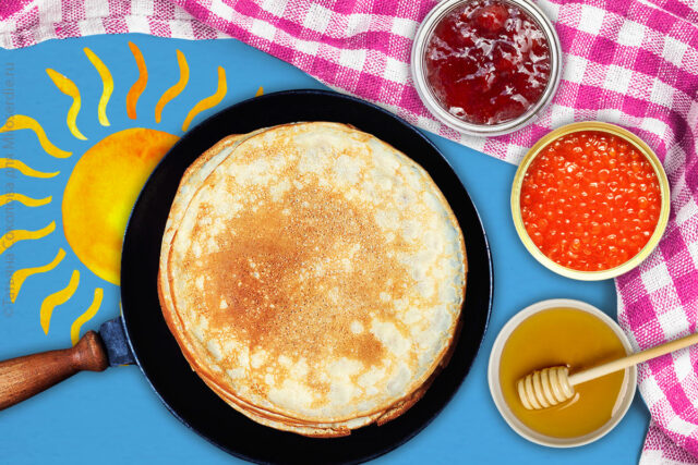 Коллаж. Масленица