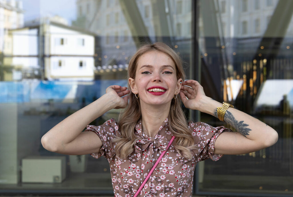 Портрет молодой женщины