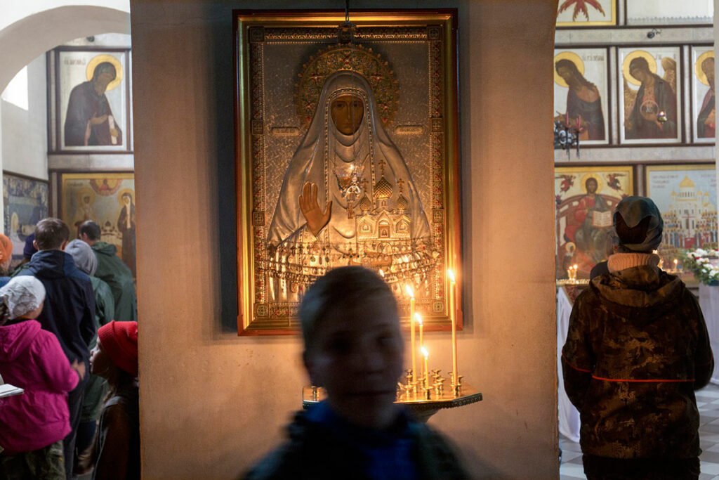 Монастырская икона преподобномученицы Елисаветы - святой покровительницы Алапаевска