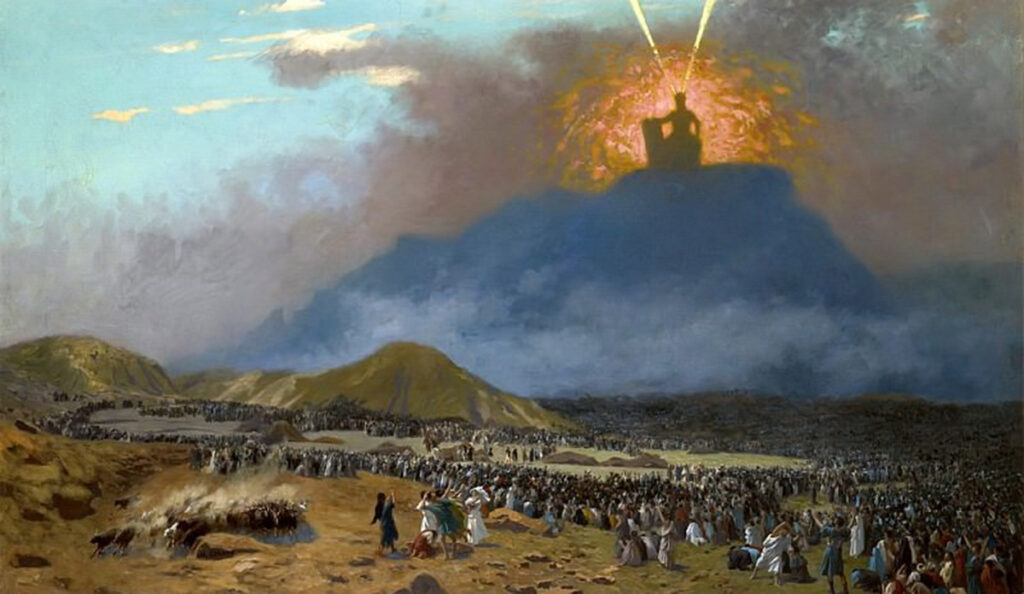Картина «Моисей на горе Синай»
