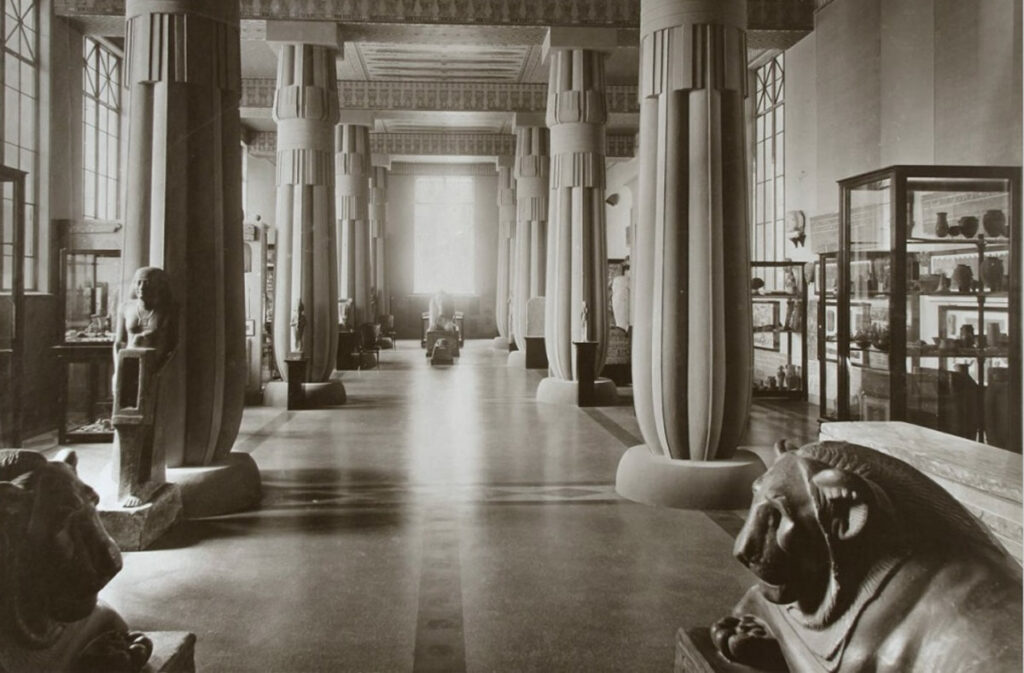 Музей изящных искусств. Египетский зал им. Ю. С. Нечаева-Мальцова. 1912 год