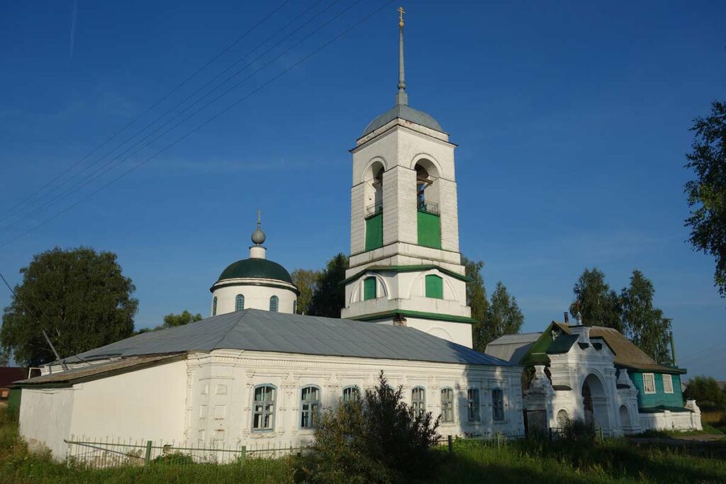 Храм Рождества Христова в селе Заколпье под Владимиром, современный вид