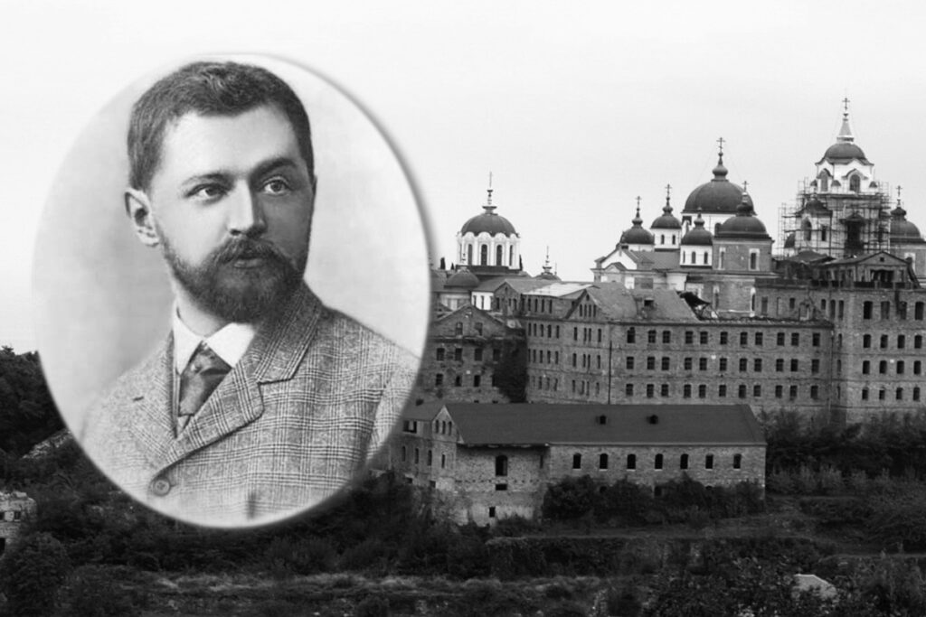Иннокентий Михайлович Сибиряков. Андреевский скит на горе Афон. 