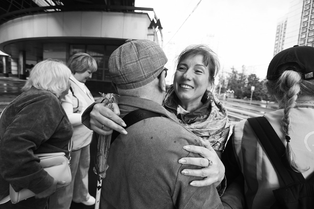 Татьяна встречает друга