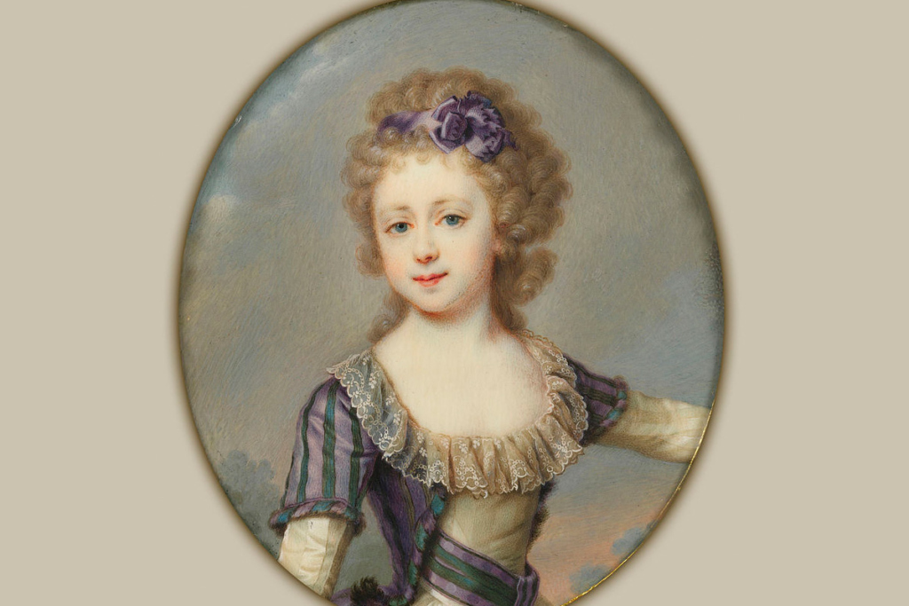 Мария Павловна в детстве, до 1796