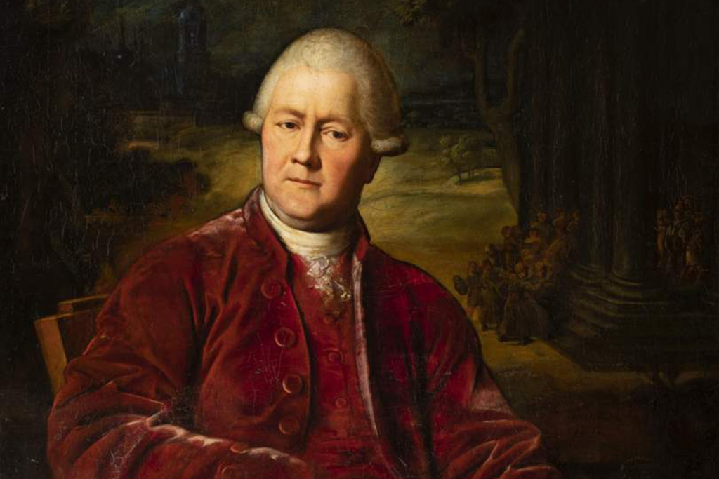 Петр Данилович Ларин. Портрет посмертный, 1818 г. Художник: Р.М. Волков
