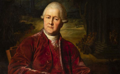Петр Данилович Ларин. Портрет посмертный, 1818 г. Художник: Р.М. Волков
