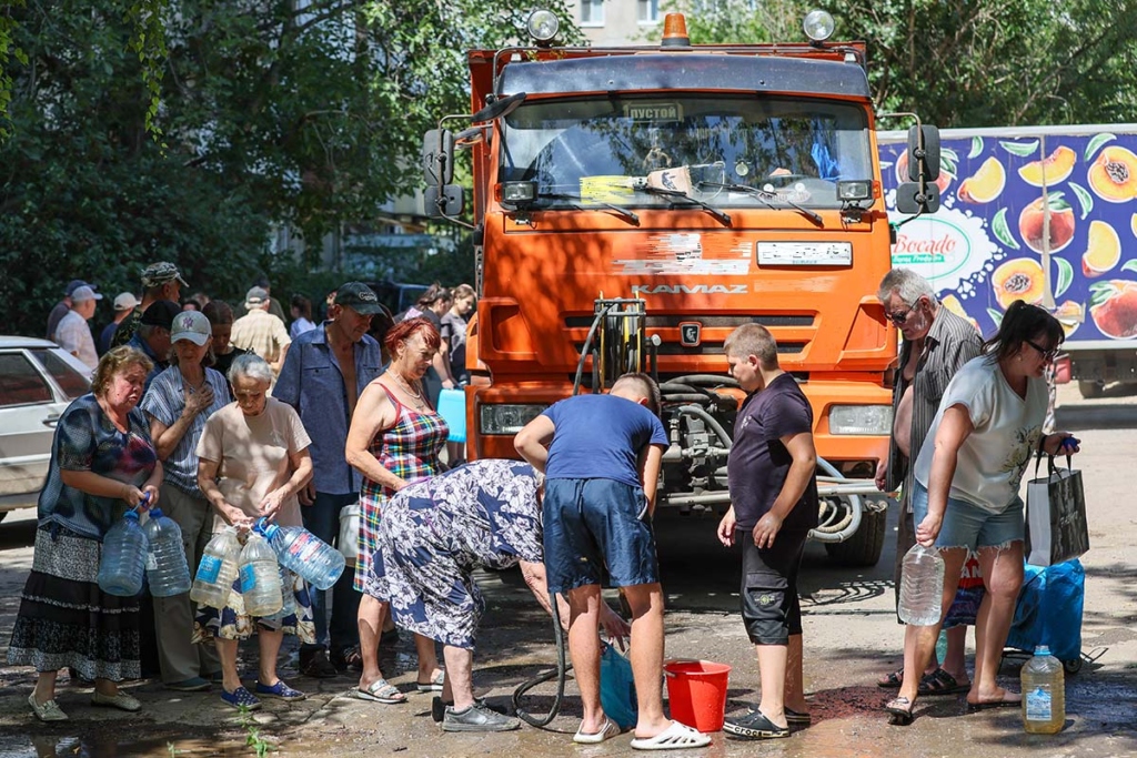 Ситуация с водоснабжением в ДНР