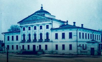 Ивановская область, Шуя. Церковь Василия Парийского при Киселевской больнице. Фото 1900 г.