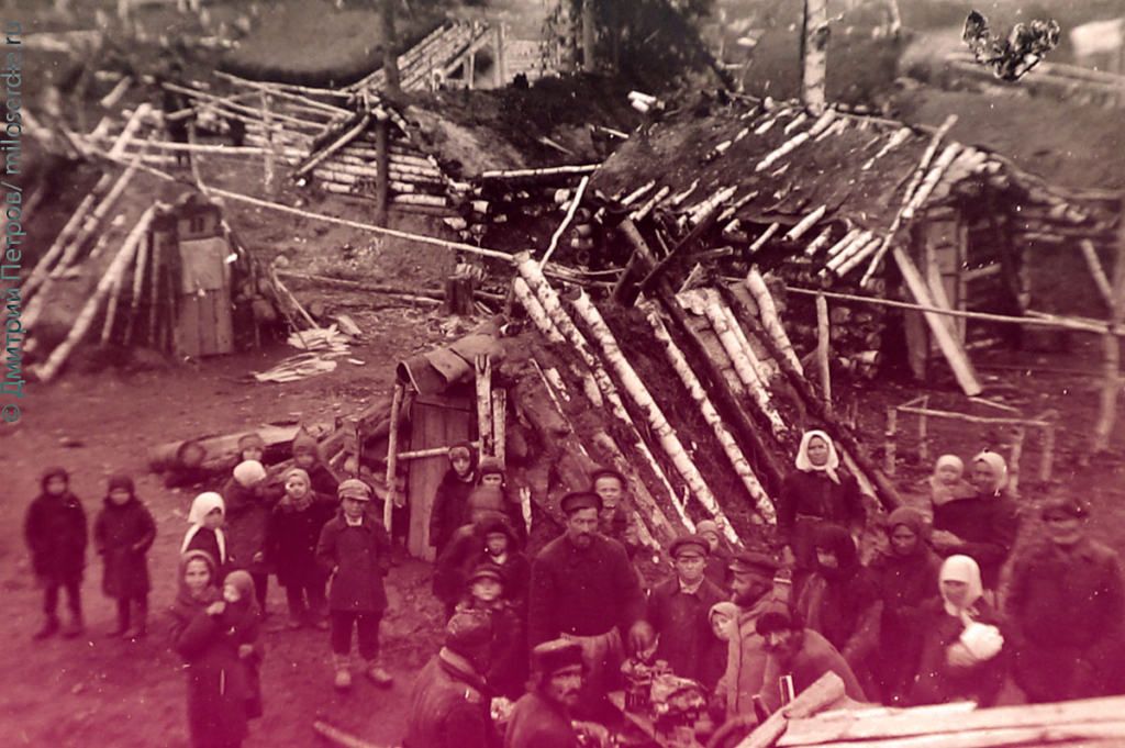 Коллаж. Раскулачивание