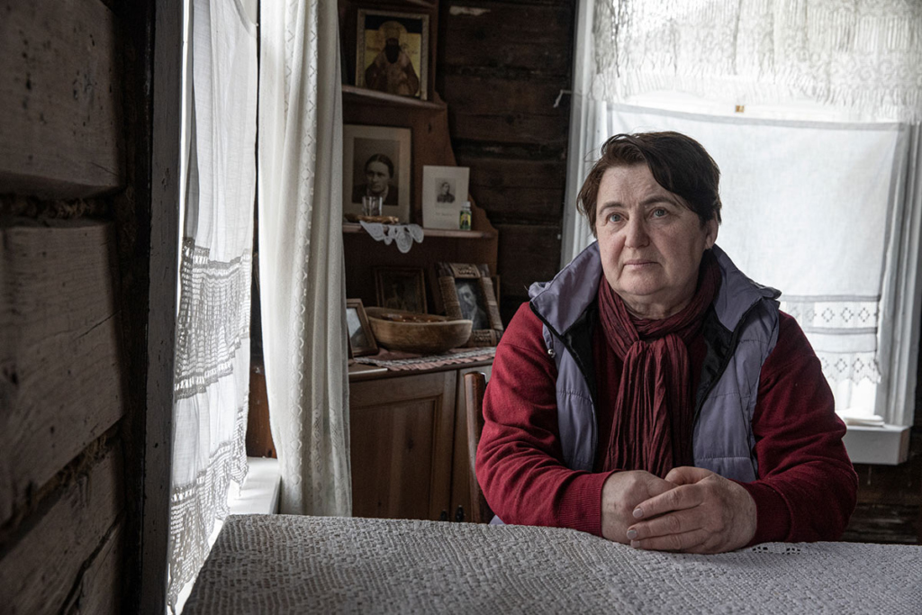 Елена Старостенкова, внучка Михаила Шика и Натальи Шаховской, дочь Марии Шик. Елена занимается организацией музея и проводит в нем экскурсии