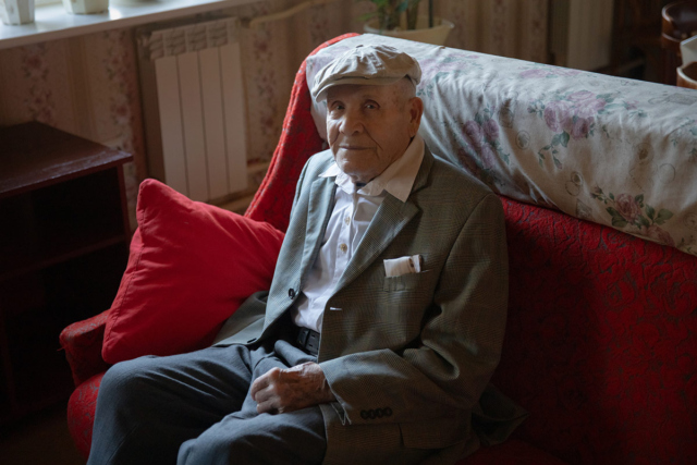 Портрет пожилого мужчины