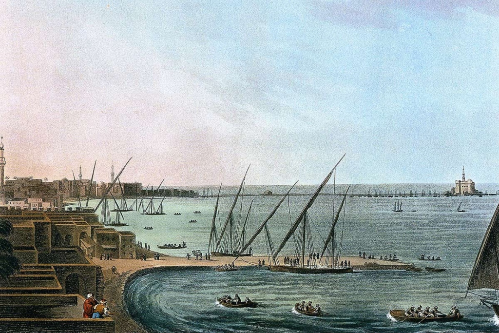 Александрия. Рисунок Луиджи Майера, XVIII век