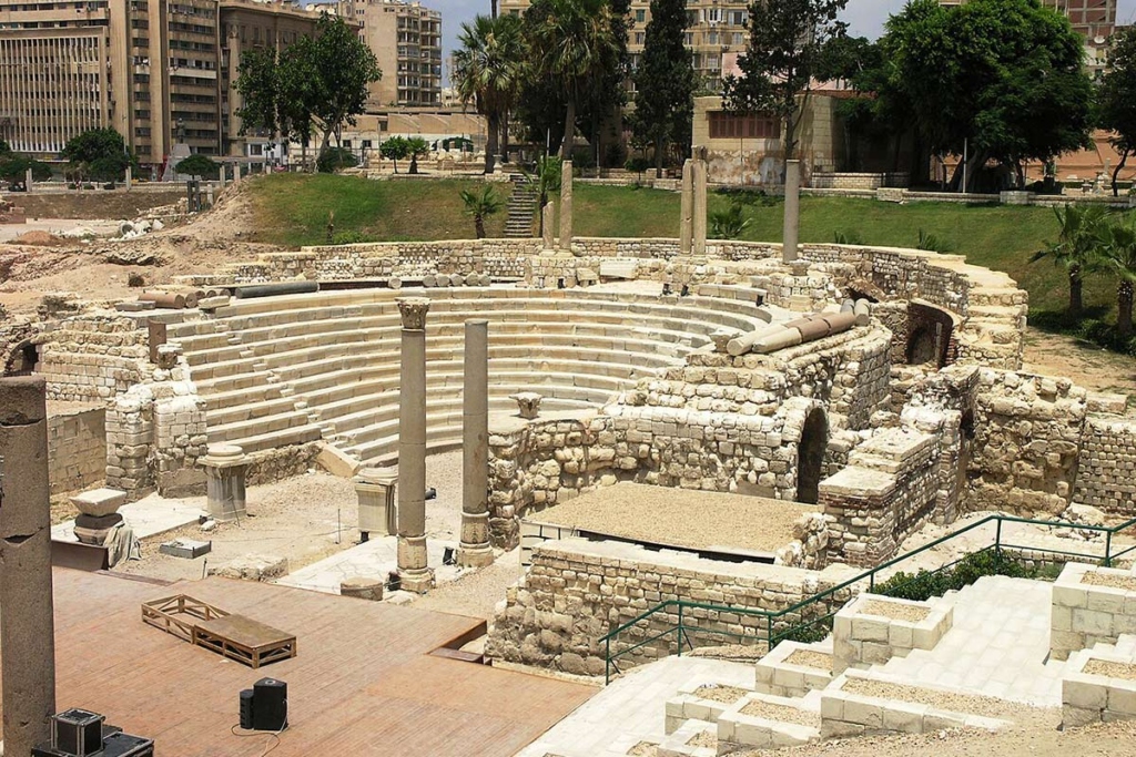 Римский амфитеатр в Александрии