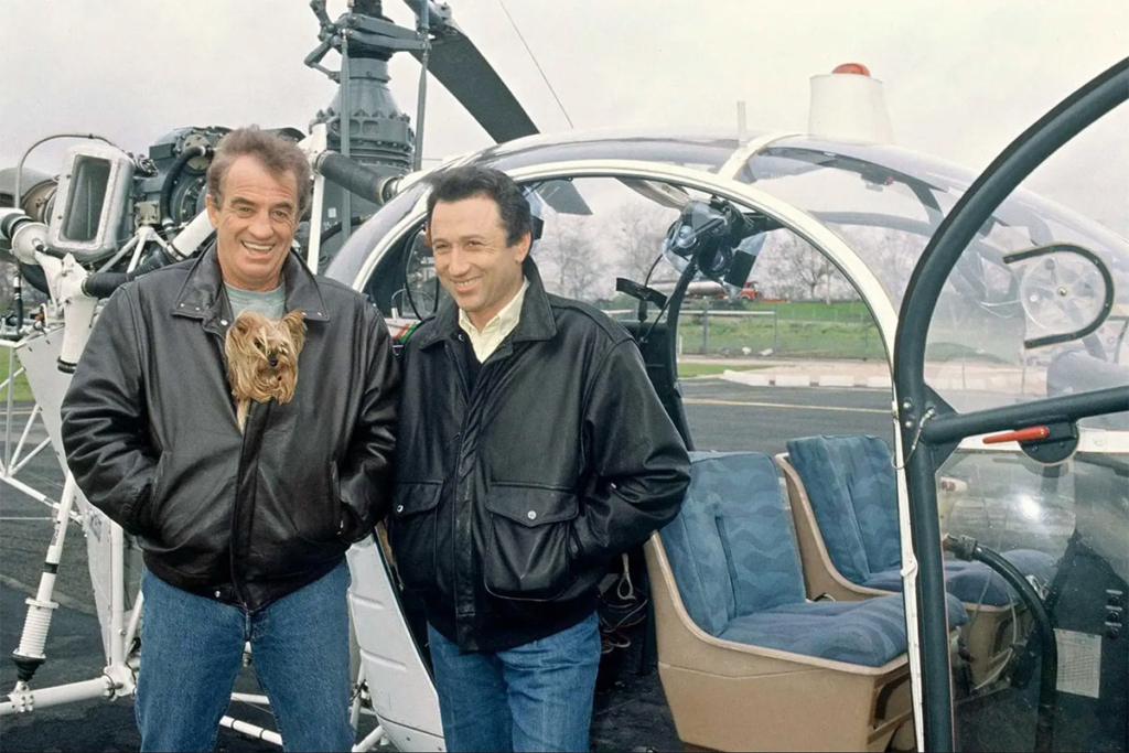 Жан-Поль Бельмондо с Майей