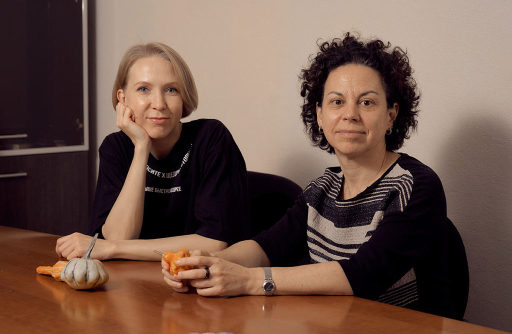 Алена Арташева и Мария Черток