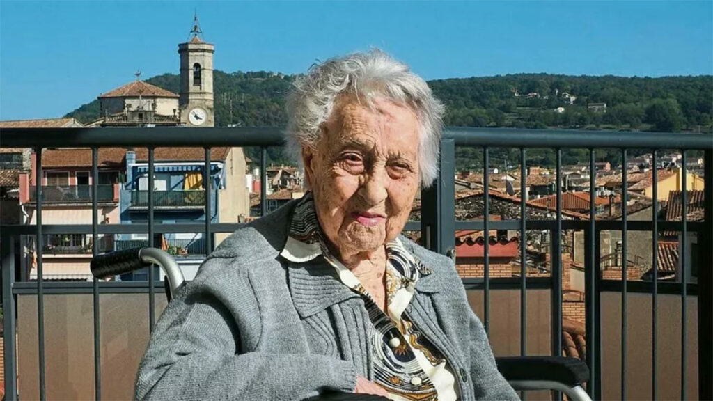 Мария Браньяс Морера в возрасте 115 лет.
