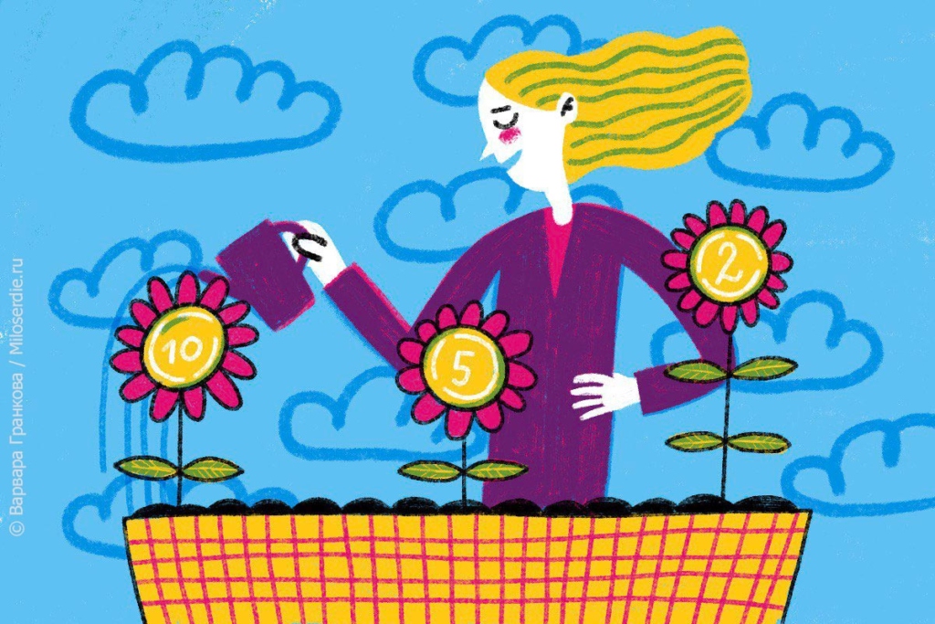 Рисунок. Массовые пожертвования