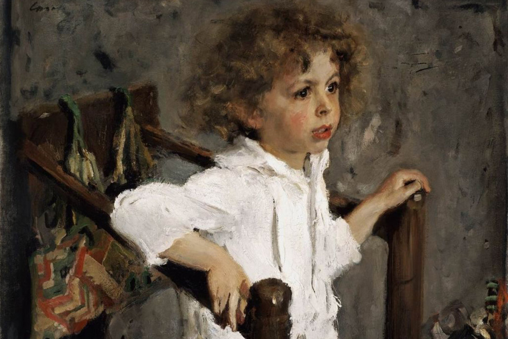 Портрет Мики Морозова, сына М.К. Морозовой. В.А. Серов, 1901 г. Государственная Третьяковская галерея