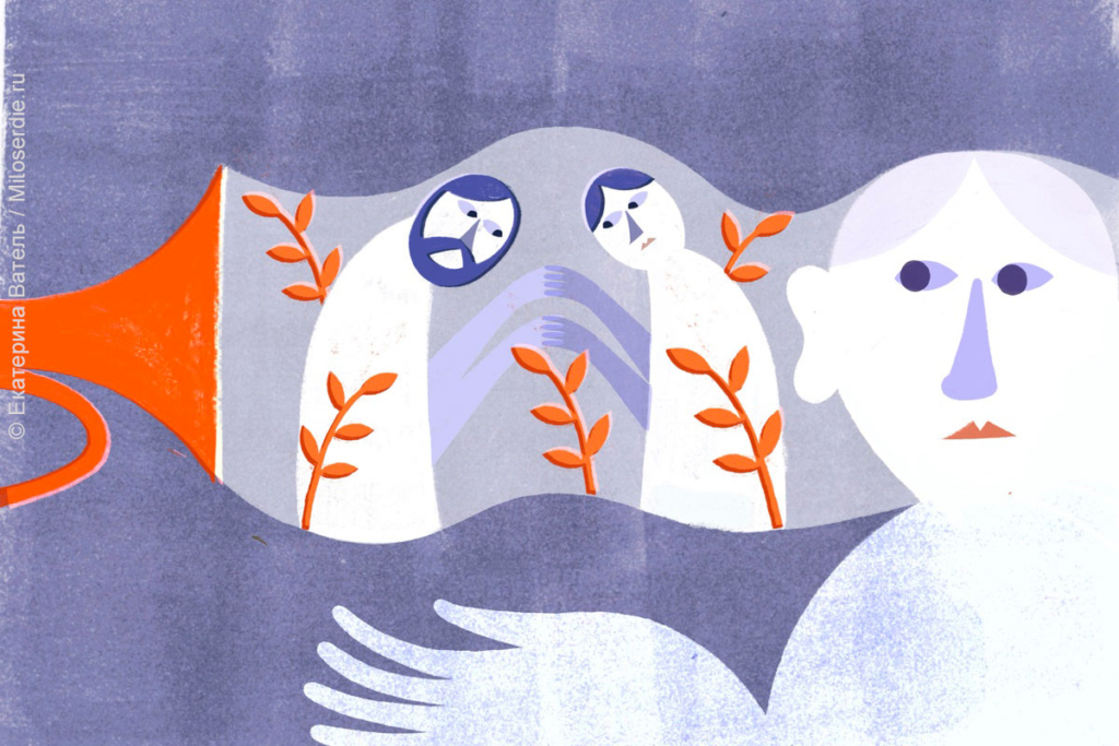 Рисунок. Как музыка помогает больным деменцией