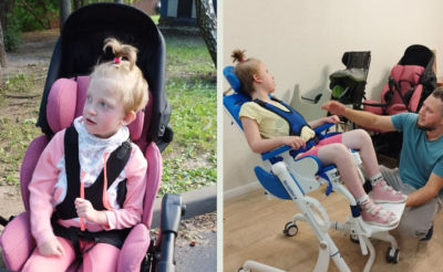 девочка с ДЦП