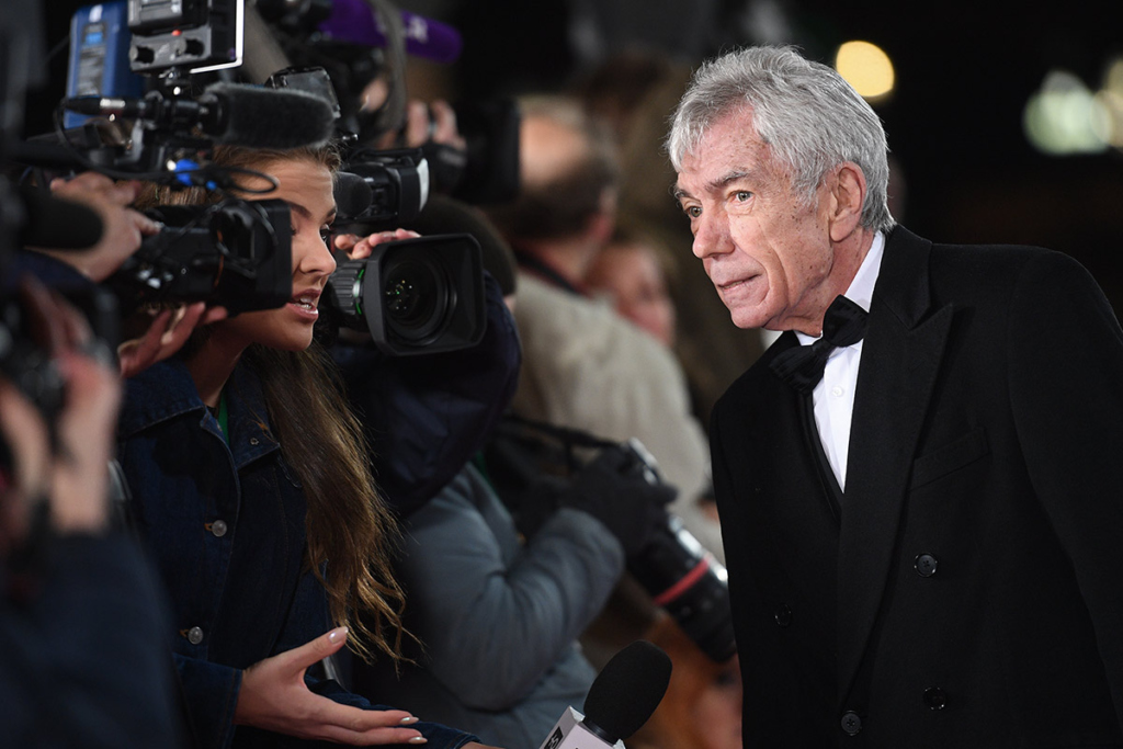 Перед началом церемонии вручения телевизионной премии "ТЭФИ 2017" в номинации "Вечерний прайм" в Москве