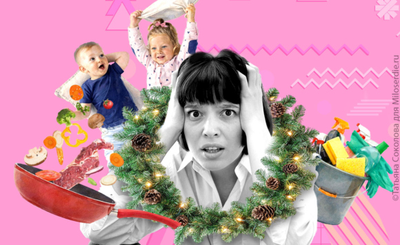 Коллаж. Советы для мам