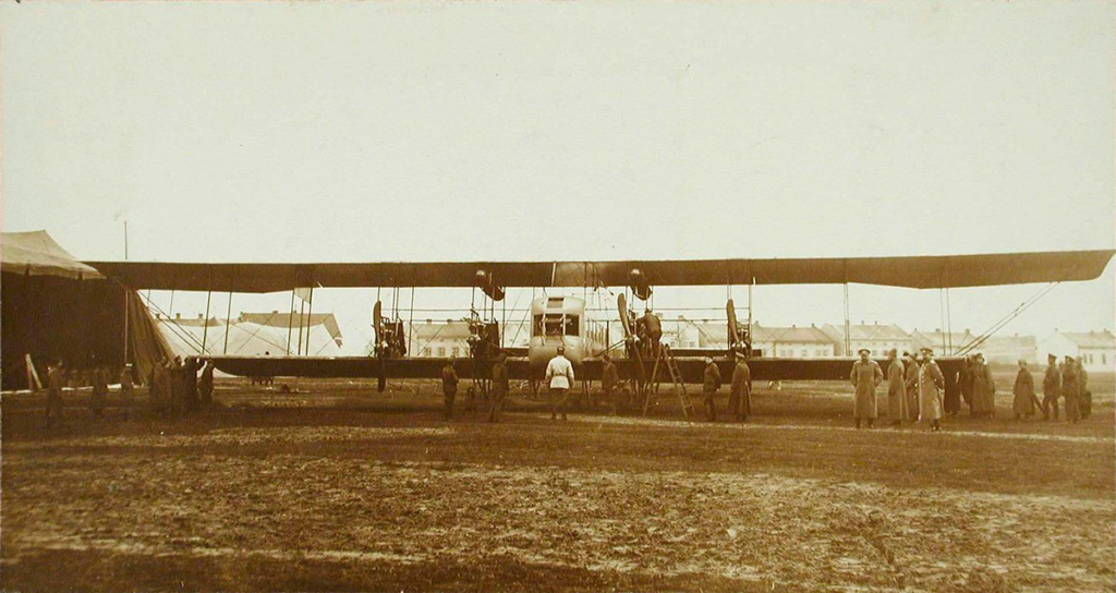 Самолет «Илья Муромец» тип Б с двигателями «Аргус»