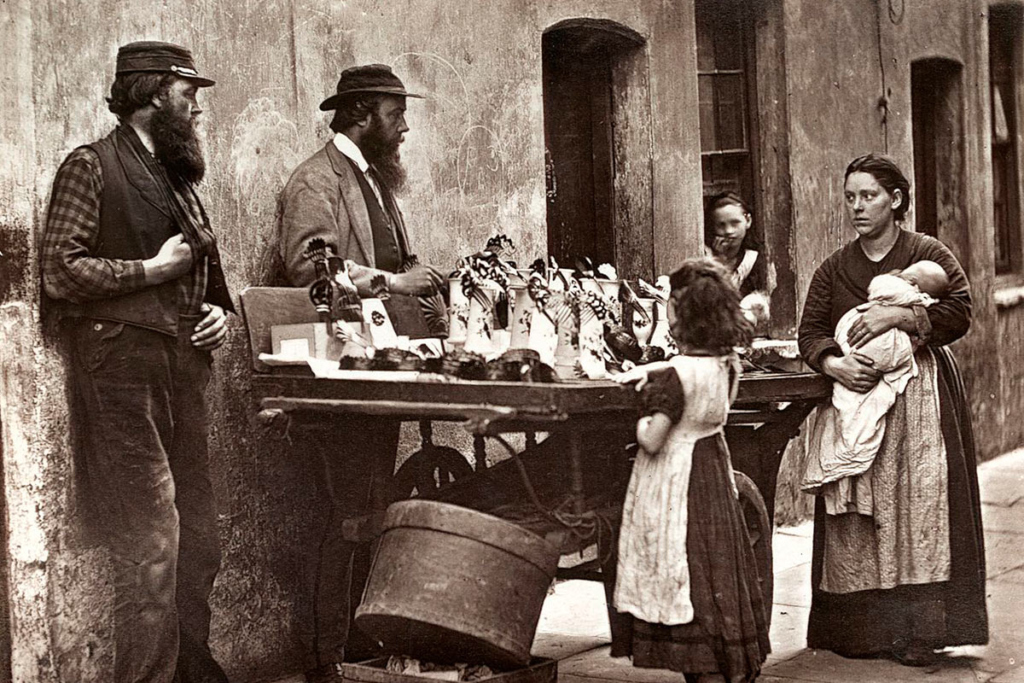 Уличная жизнь Лондона, 1871-е