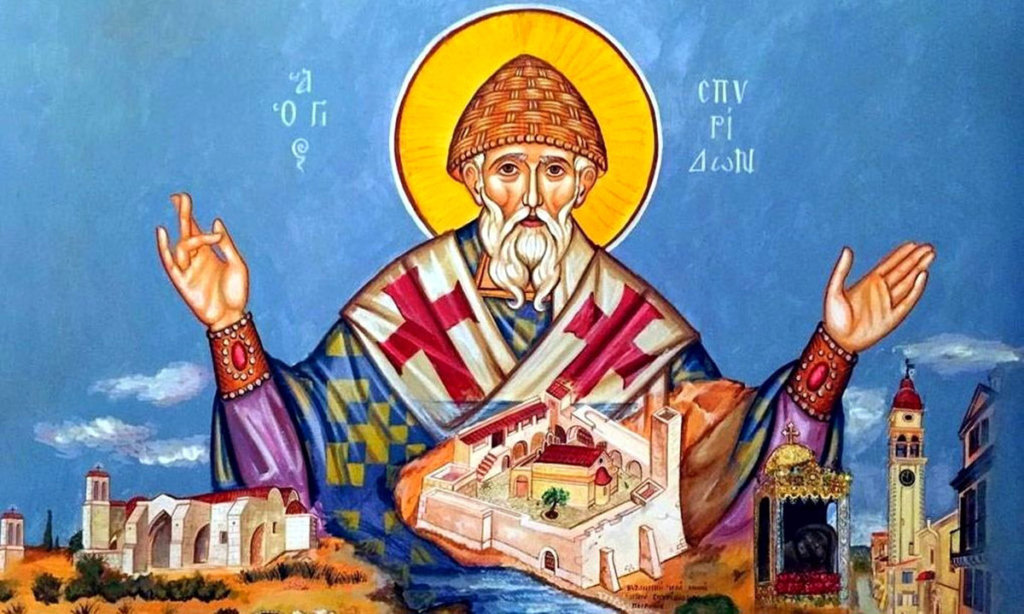 Икона. Спиридон Тримифунтский